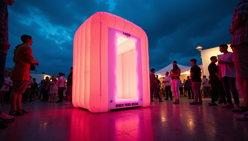 LED Inflatable Photo Booths for Events