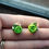 Thumbnail: Handmade polymer clay succulent stud earrings 