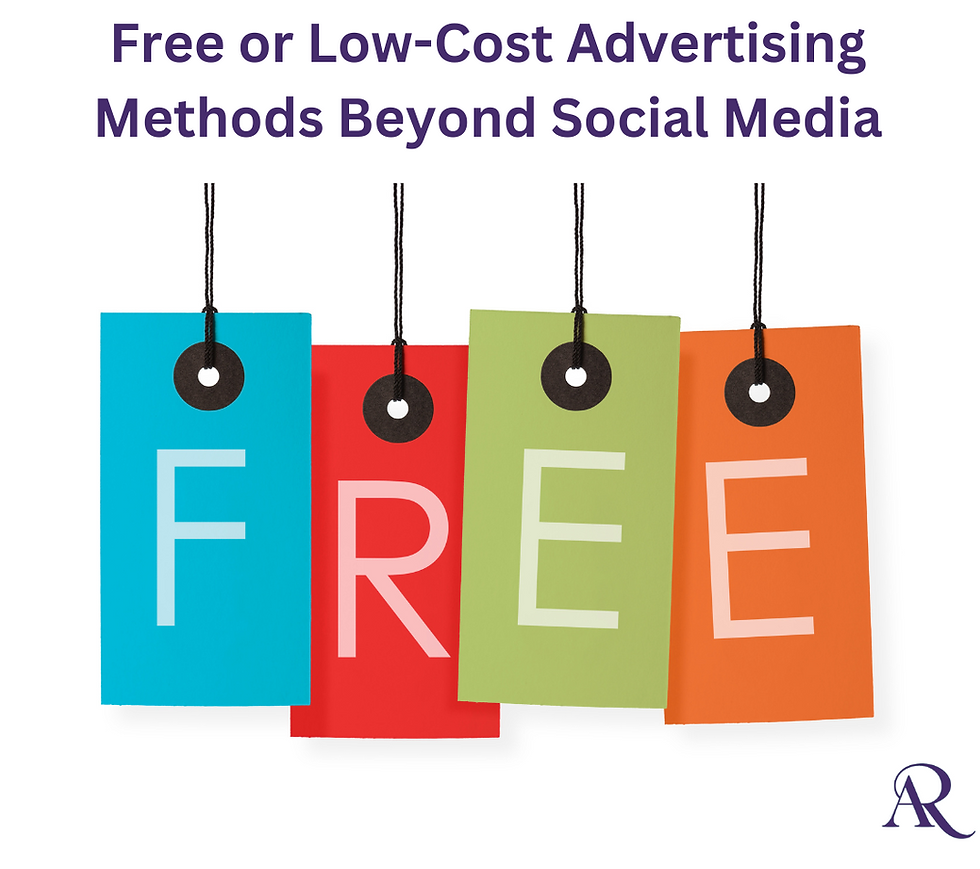 Free or Low-Cost Advertising Methods Beyond Social Media