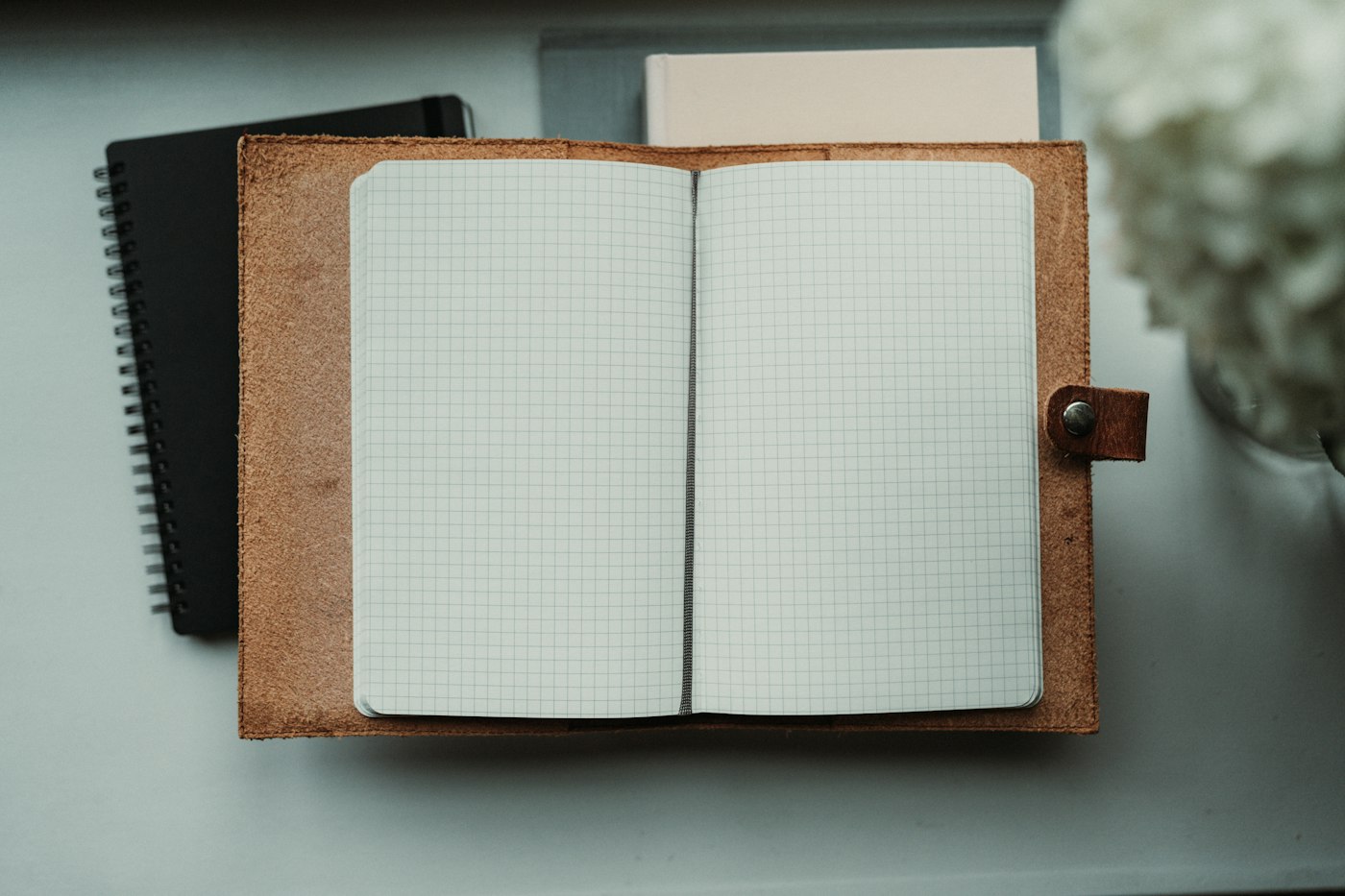 Documentary photograph: Nature notebook. Cover for The Seasonal Nature Journal