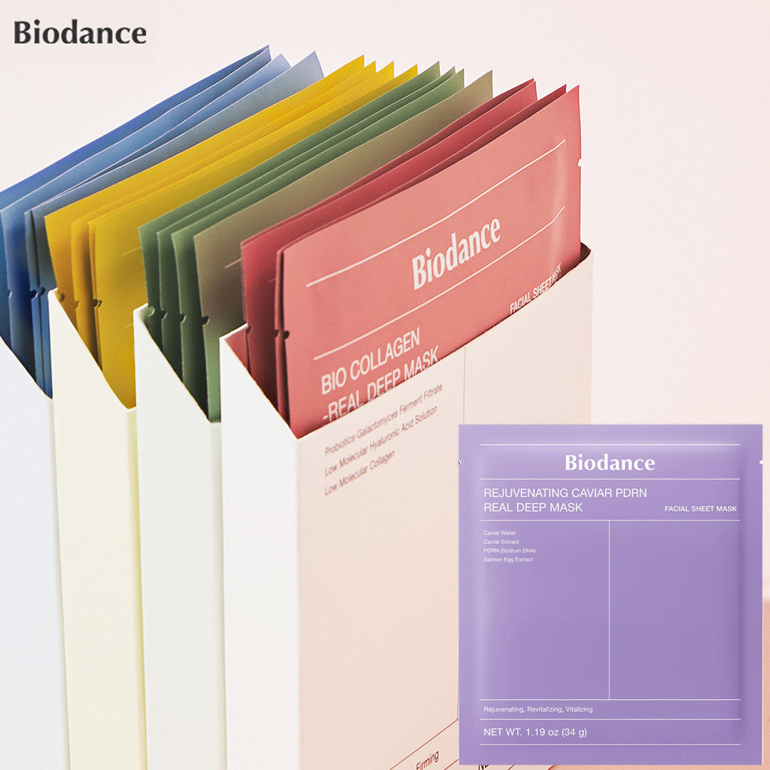 Biodance Caviar Pdrn Bio-Collagen Deep Hydrating Gel Mask Nighttime Moisturizing