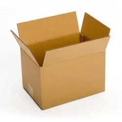 brown corrugated box