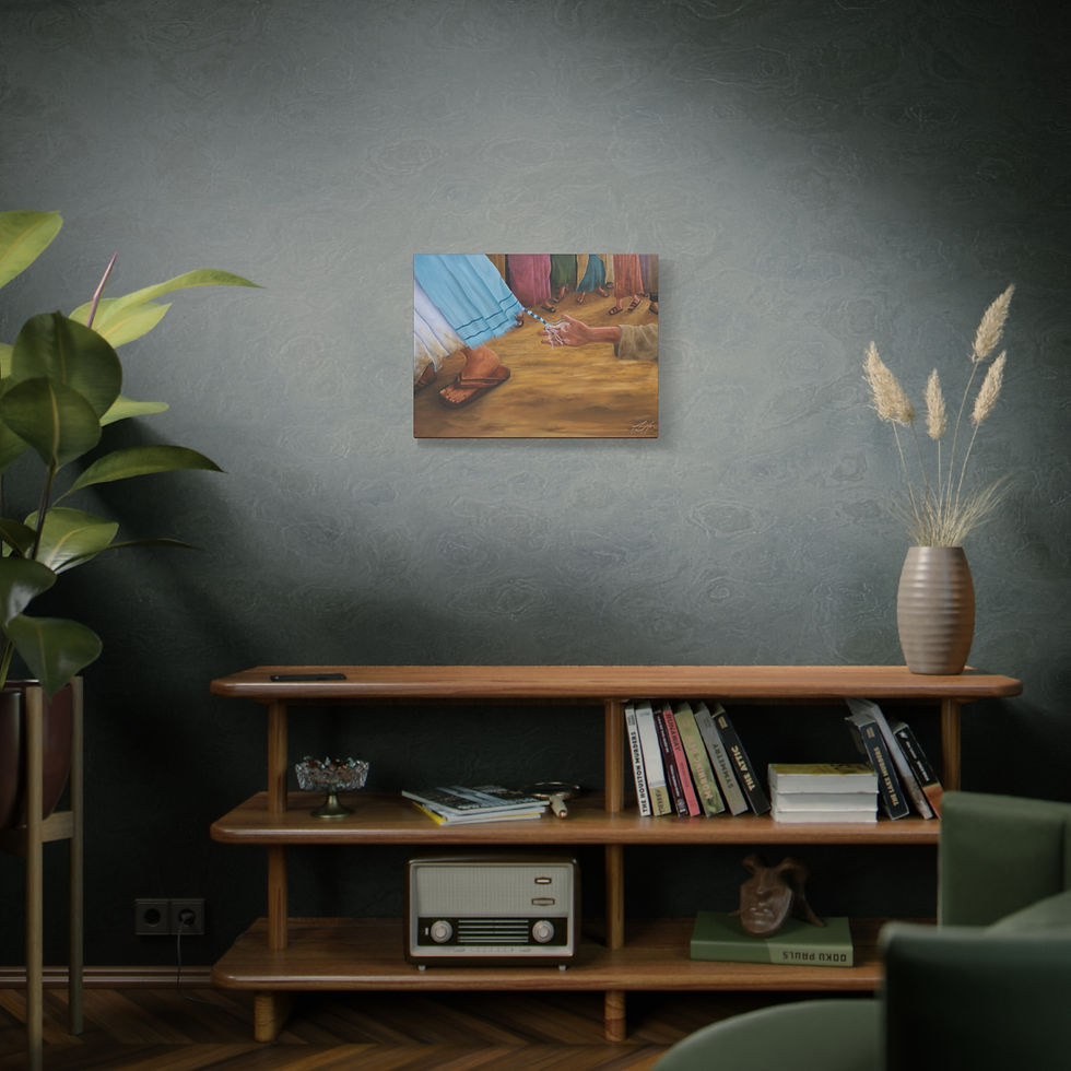 Thumbnail: “Just A Touch" Canvas Print