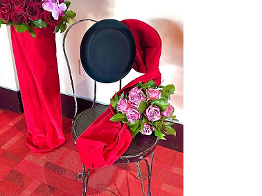 big sexy theatre show flowers