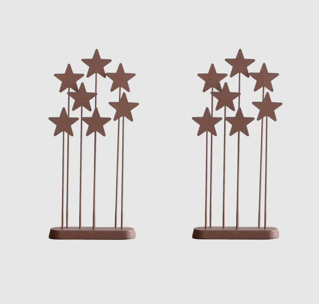 Combo 2pack of Nativity Metal Star Backdrop