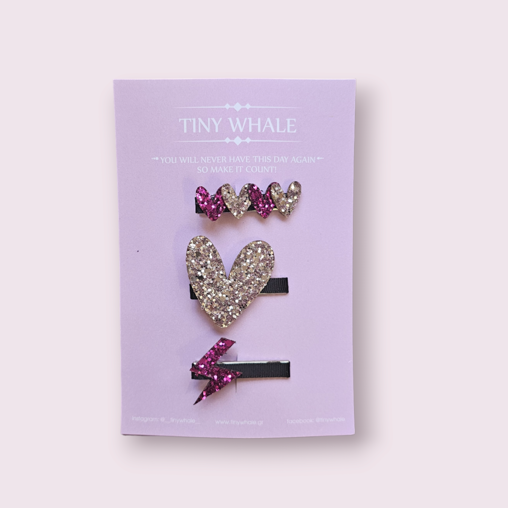 Glitter hairclips (06)