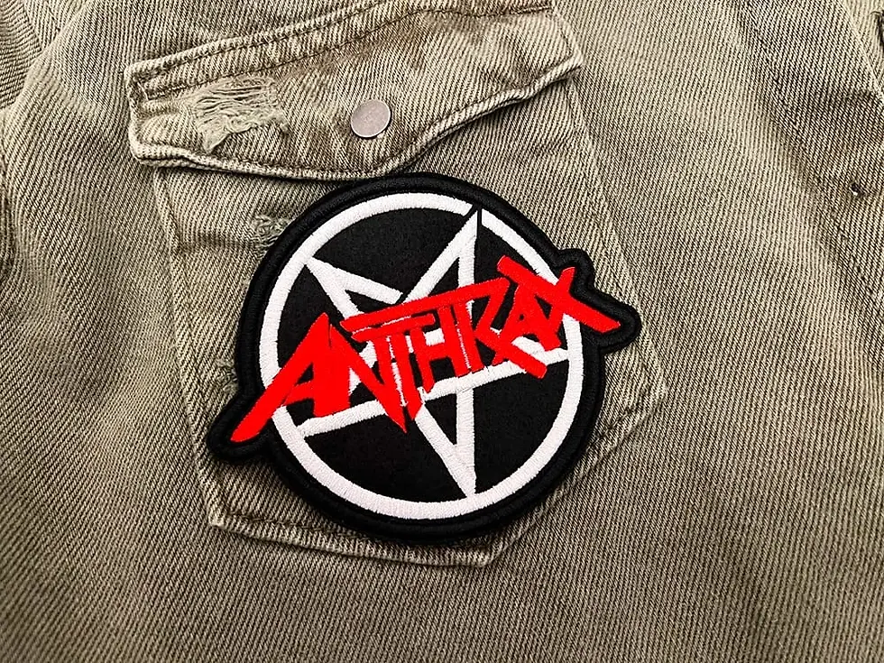 embroidered Anthrax patch