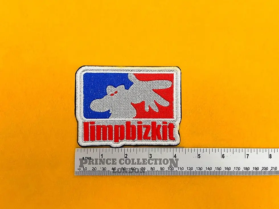 Thumbnail: Limp Bizkit embroidered music band patch high quality polyester thread