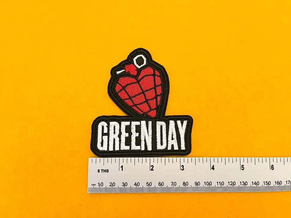 Embroidered Green Day Patch