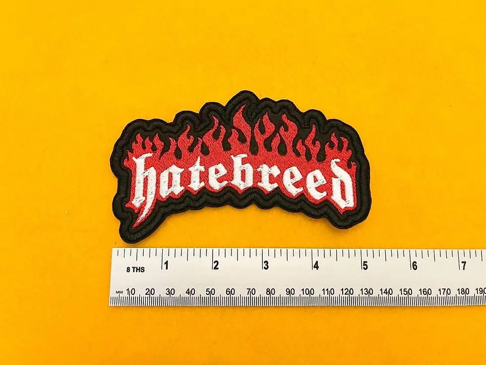 Embroidered Hatebreed Patch
