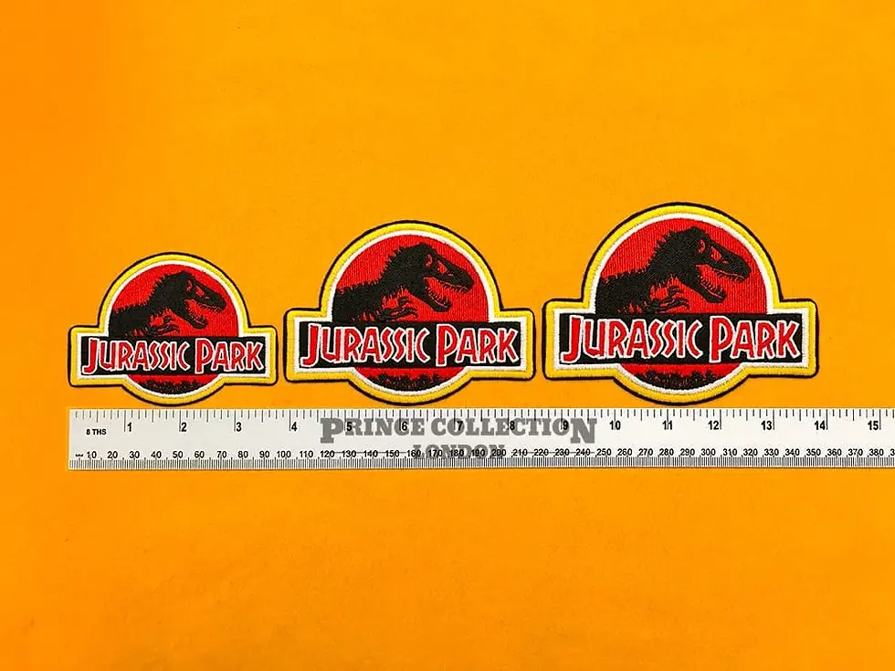 Thumbnail: Premium embroidered Jurassic Park patch available in multiple sizes