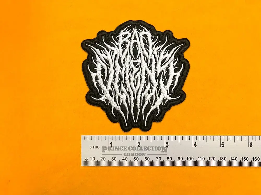 Premium embroidered Bad Omens patch iron on or sew on