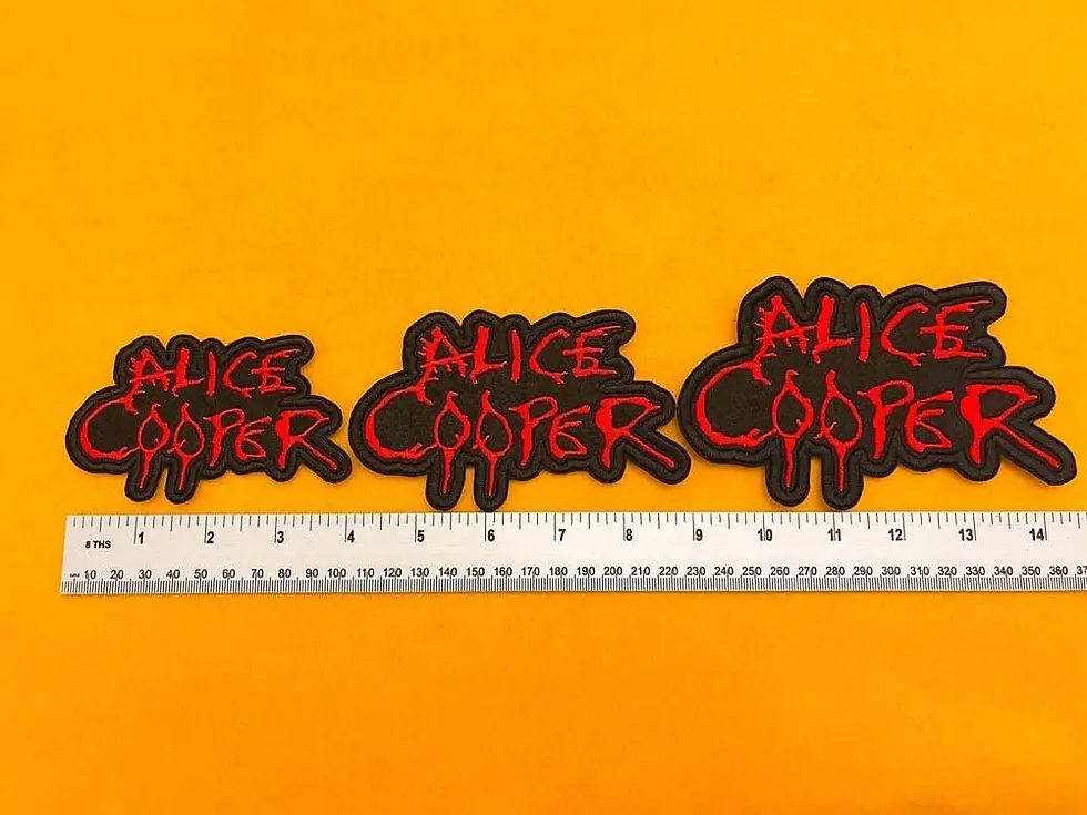 Embroidered Alice Cooper Patch
