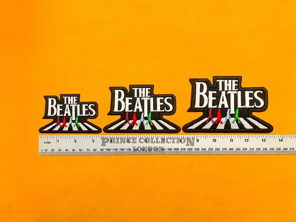 Thumbnail: The Beatles classic music band embroidered patch detail
