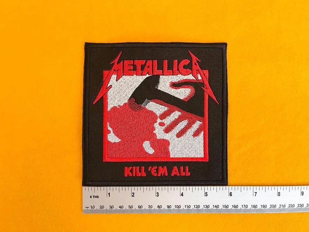 Embroidered Metallica Kill 'Em All Patch