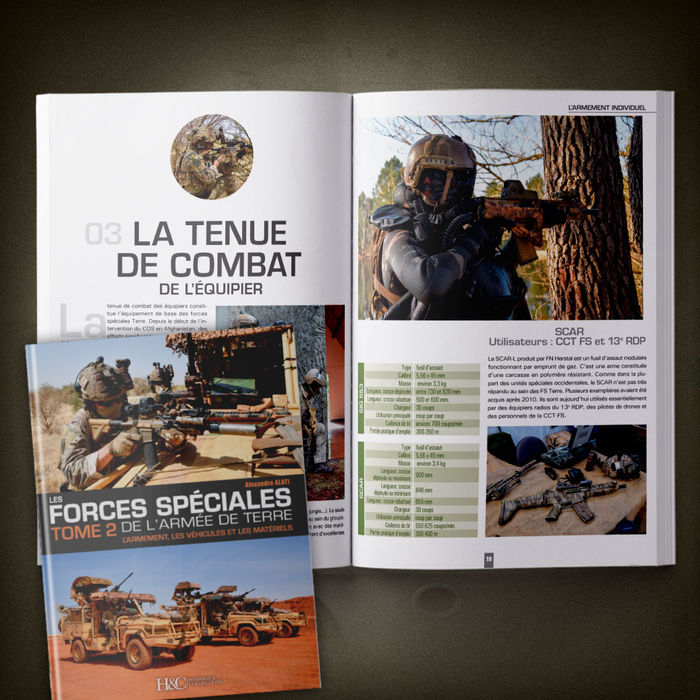 Création des livres "Forces spéciales" tomes 1 & 2, Histoires & collections