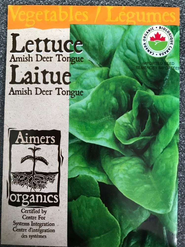 Laitue Amish Deer Tongue