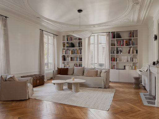 ransformer un immeuble haussmannien à Paris en loft contemporain