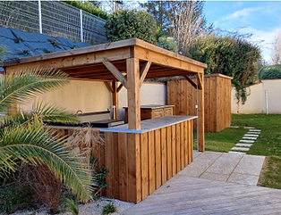 pergola bois en kit