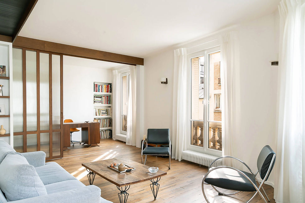 Rénovation de cabinet de psychologie à Paris