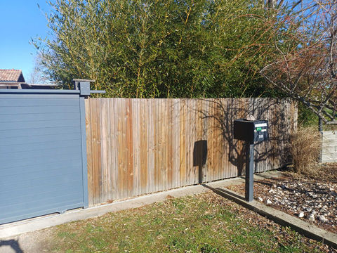 Bardage bois clôture bois en kit Toulouse occitanie