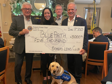 Somers LIONS & BluePath Service Dogs: Paths to Independence