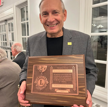 Somers Lion Richie Honored with Progressive Melvin Jones Award