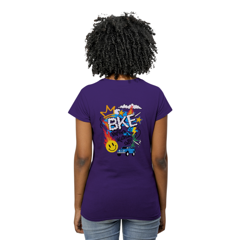 Thumbnail: B.K.E Women's Semi-Fitted Organic Cotton T-Shirt