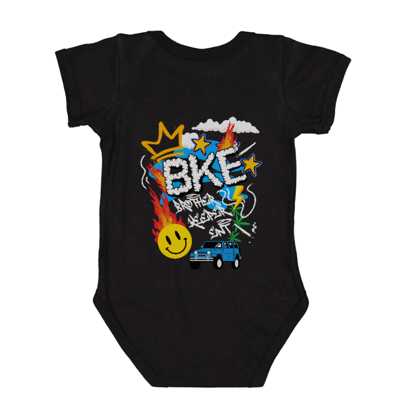 Thumbnail: B.K.E Infant Unisex Premium Soft Cotton Bodysuit
