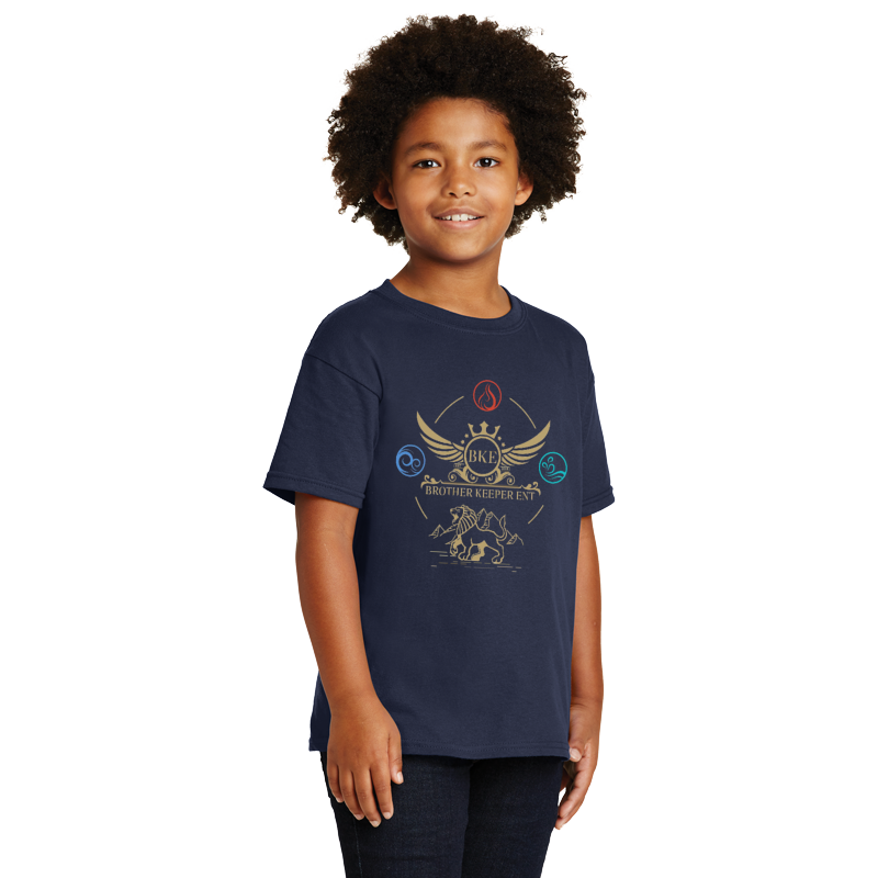 Thumbnail: B.K.E Unisex Youth Heavy Cotton T-Shirt
