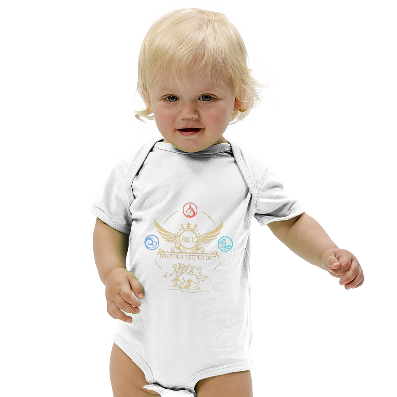 Thumbnail: B.K.E Infant Unisex Premium Soft Cotton Bodysuit