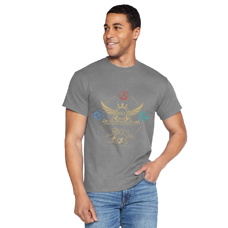 Thumbnail: B.K.E Unisex Eco-Friendly Heavy Cotton T-Shirt