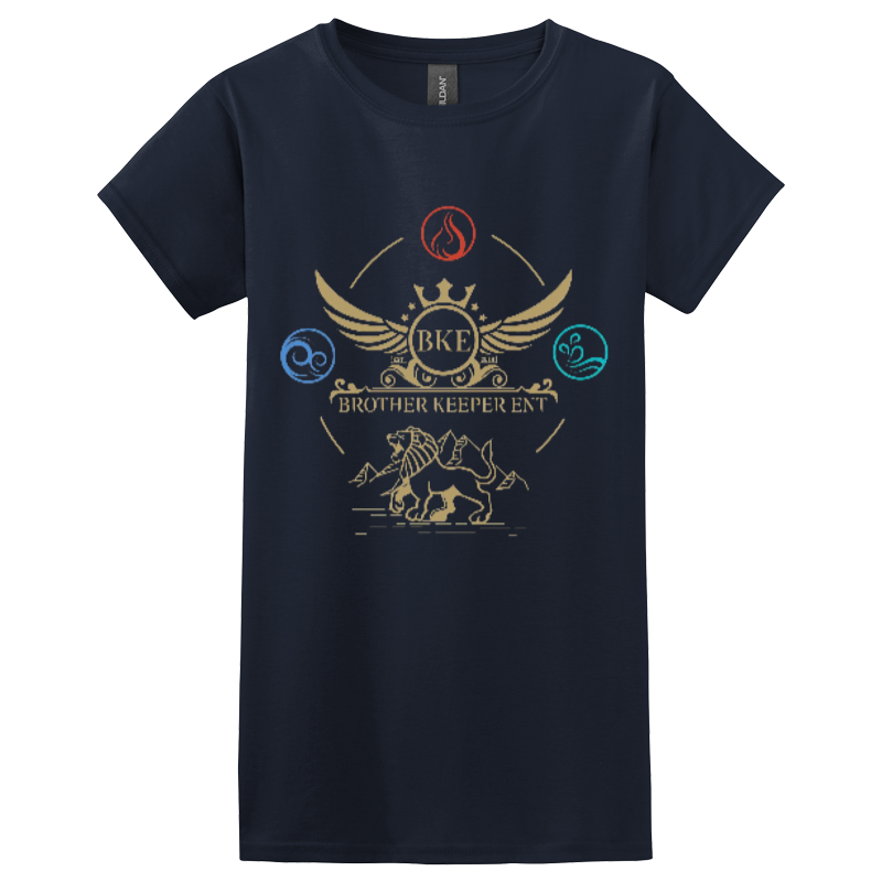 Thumbnail: B.K.E Women's Semi-Fitted Organic Cotton T-Shirt