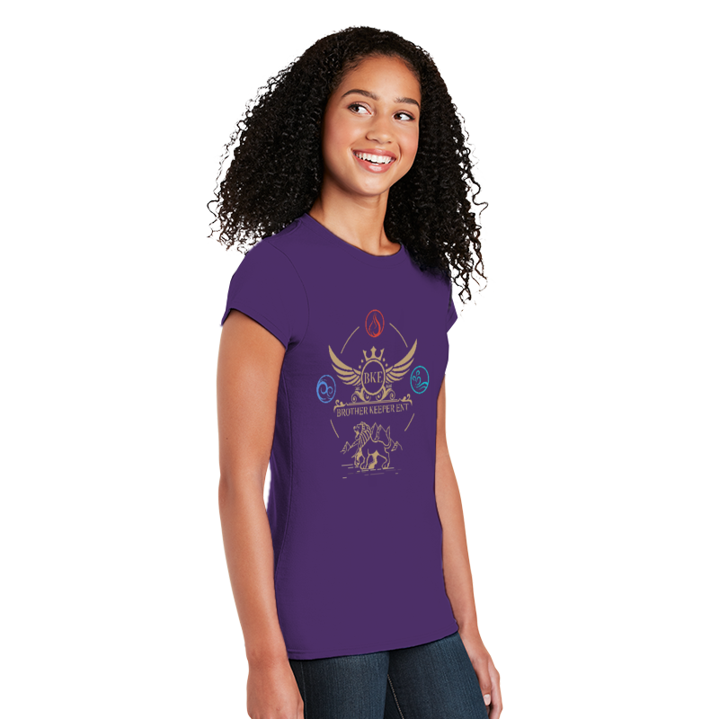 Thumbnail: B.K.E Women's Semi-Fitted Organic Cotton T-Shirt