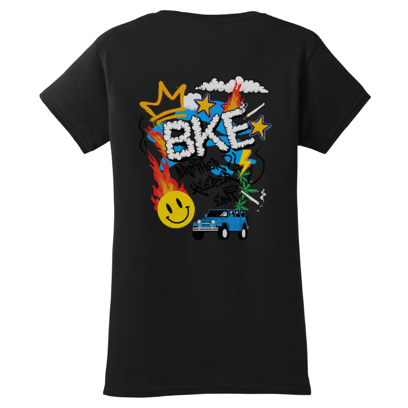 Thumbnail: B.K.E Women's Semi-Fitted Organic Cotton T-Shirt