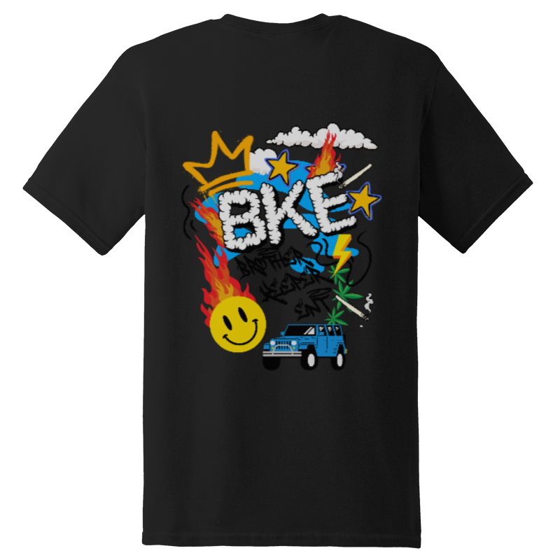 Thumbnail: B.K.E Unisex Eco-Friendly Heavy Cotton T-Shirt