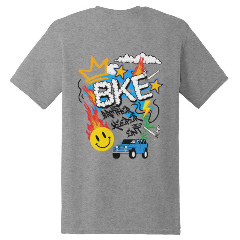 Thumbnail: B.K.E Unisex Eco-Friendly Heavy Cotton T-Shirt