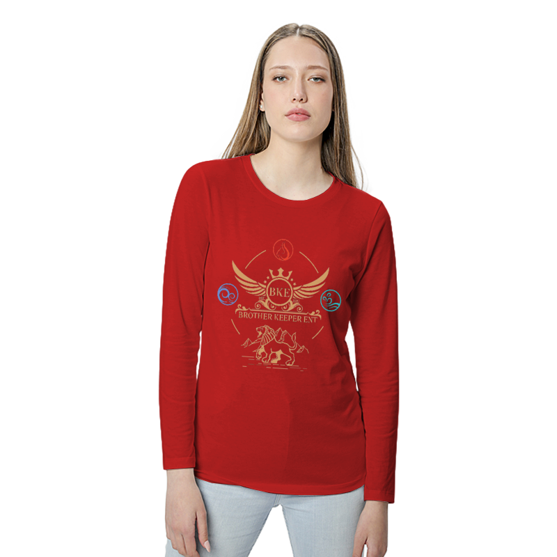 Thumbnail: B.K.E Women's Tri-Blend Long Sleeve T-Shirt