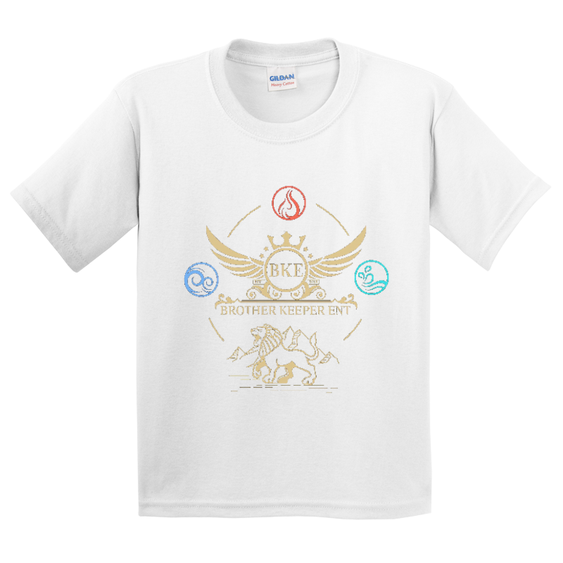 Thumbnail: B.K.E Unisex Youth Heavy Cotton T-Shirt