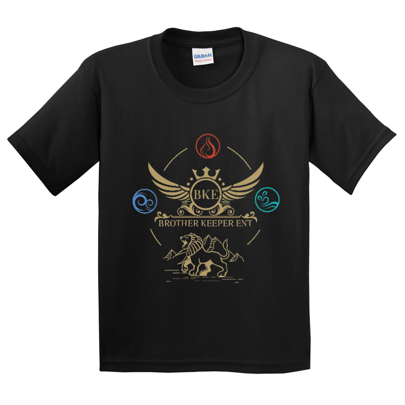 Thumbnail: B.K.E Unisex Youth Heavy Cotton T-Shirt