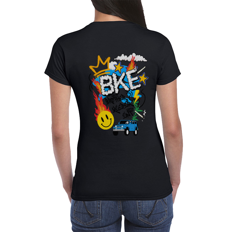 Thumbnail: B.K.E Women's Semi-Fitted Organic Cotton T-Shirt