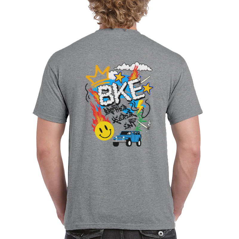 Thumbnail: B.K.E Unisex Eco-Friendly Heavy Cotton T-Shirt