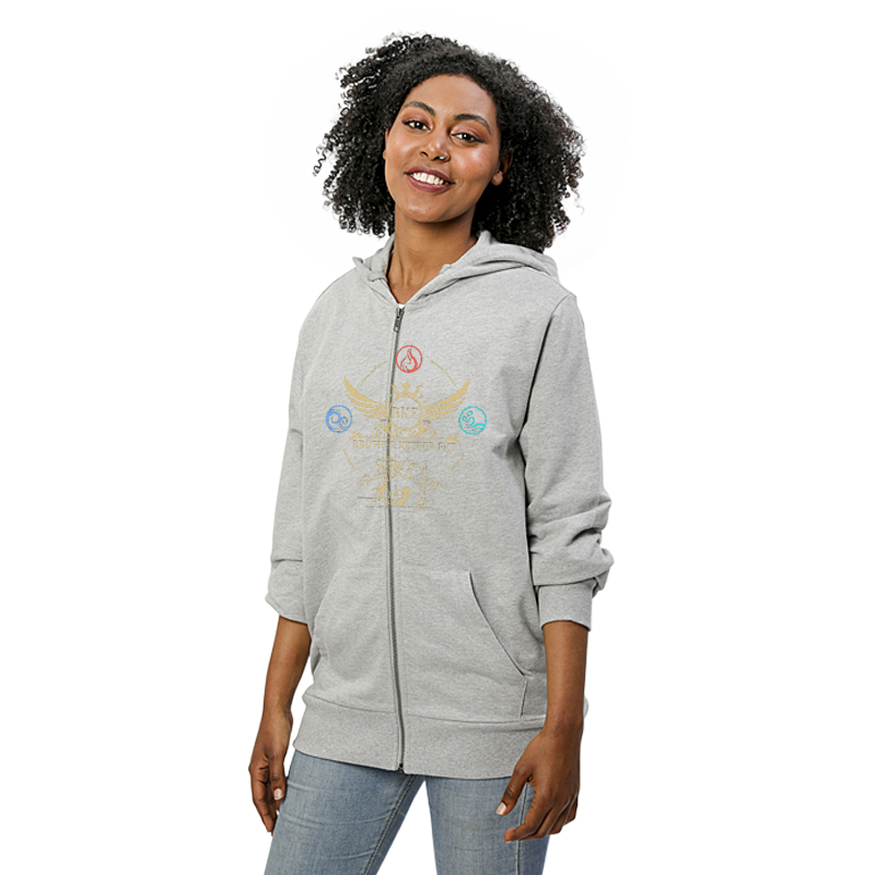 Thumbnail: B.K.E Unisex Full-Zip Hoodie