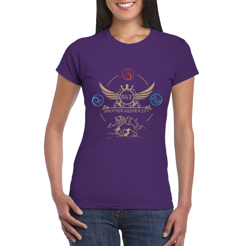 Thumbnail: B.K.E Women's Semi-Fitted Organic Cotton T-Shirt