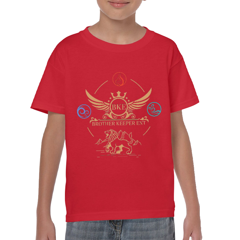 Thumbnail: B.K.E Unisex Youth Heavy Cotton T-Shirt