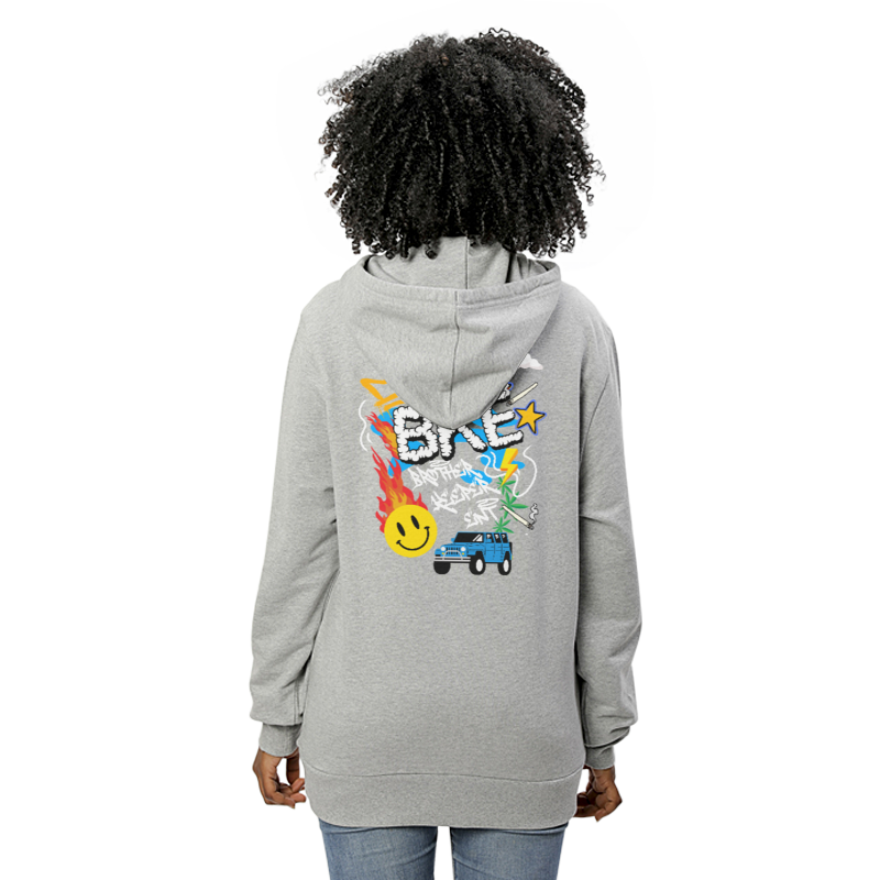 Thumbnail: B.K.E Unisex Full-Zip Hoodie