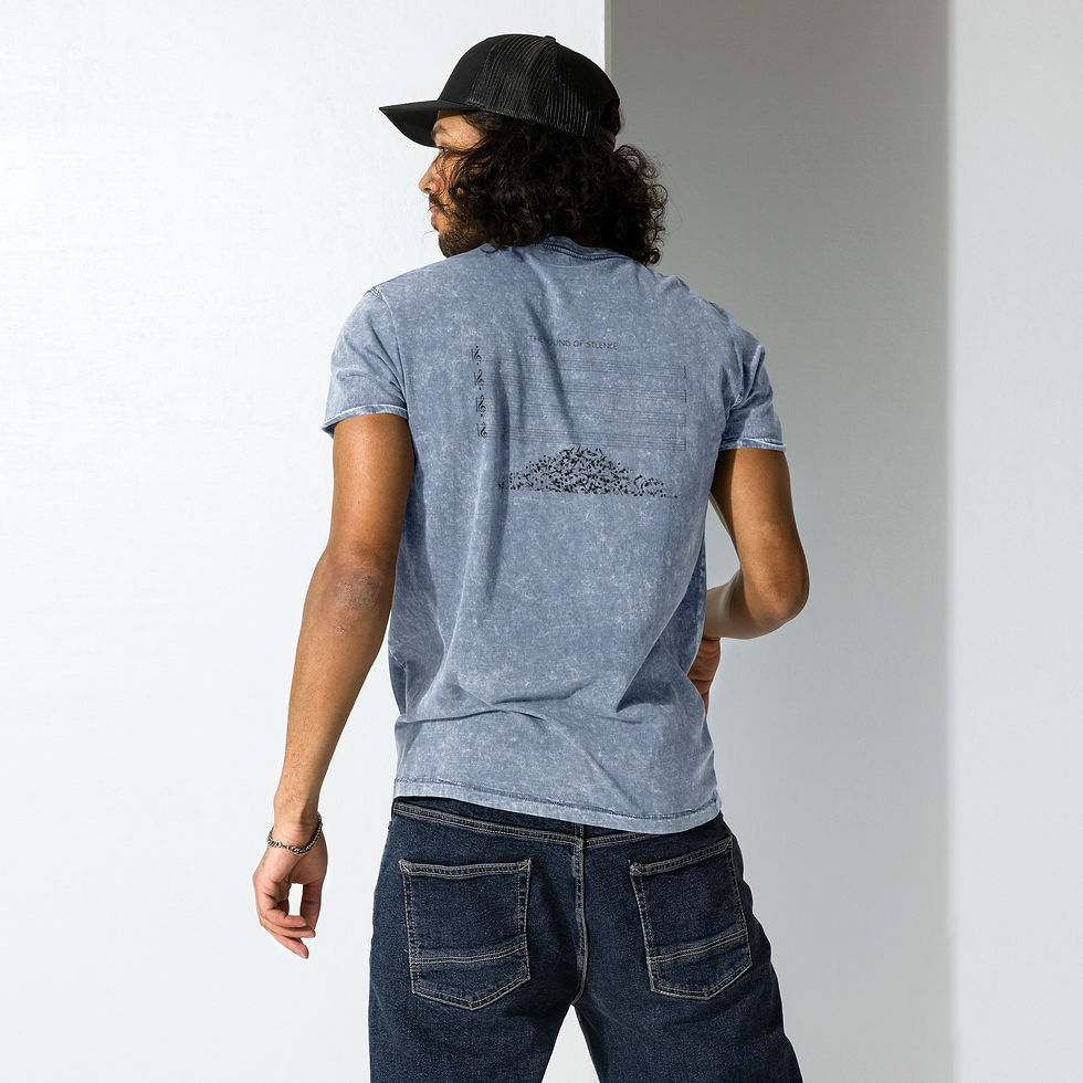 Miniature : T-shirt teinté denim