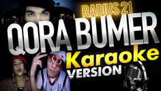 Radius 21 — Qora bumer / KARAOKE / matn / uzbek rap