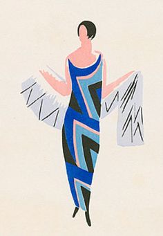 Sonia Delaunay's Dress Pattern