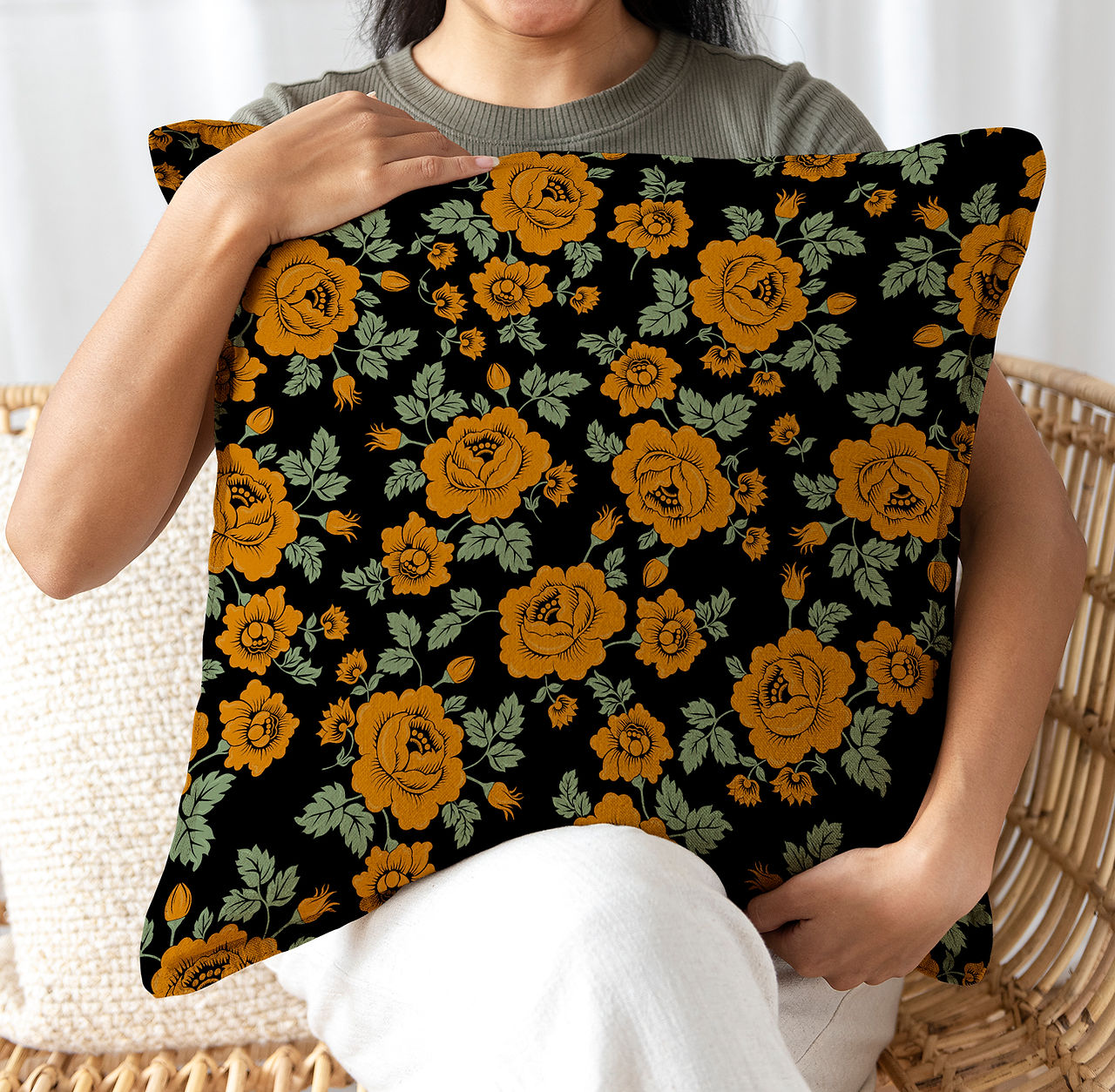 Rosa Gold cushion © Rachel Goodchild